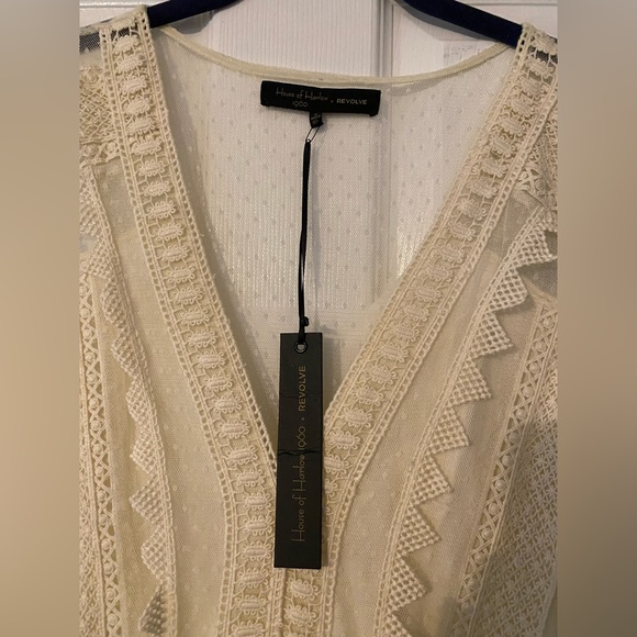 House of Harlow x Revolve - off white / cream  - floor length stunning gown - Picture 1 of 5